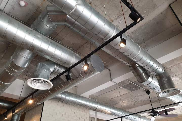 Fabrication gaine ventilation Noailles