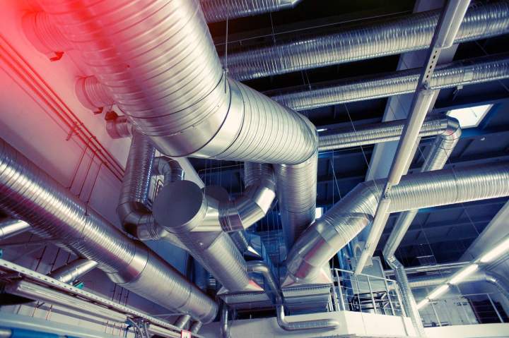 Installation conduits ventilation Noailles